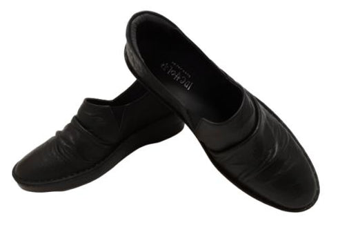 【インコルジェ3249 ブラック】くしゅくしゅスマートスリッポン